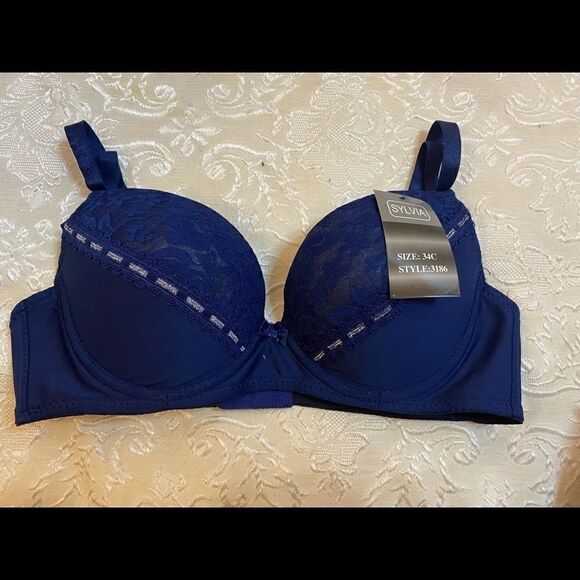 Sylvia push up underwire Padded Fashion Bra 34C - Picture 9 of 11